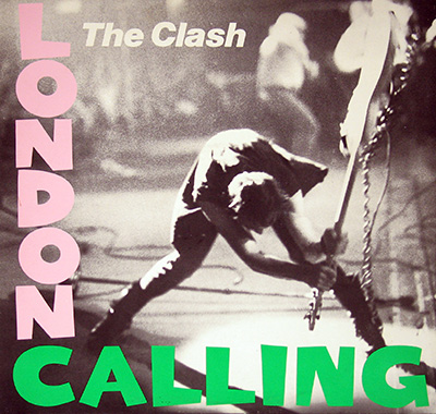 THE CLASH - London Calling  (Netherland and European Releases)  album front cover vinyl record